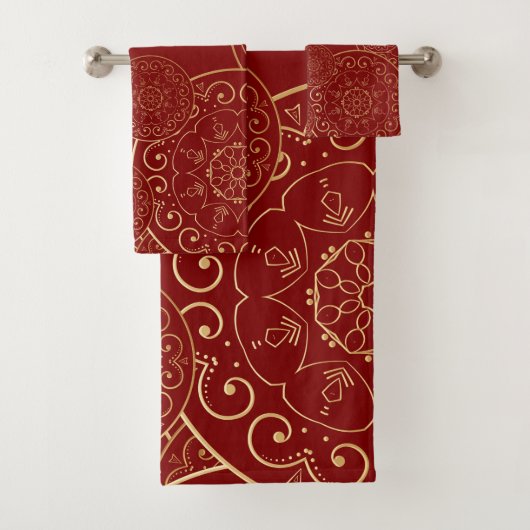 Luxury Mandala 50 Badhandtuch Set (Insitu)