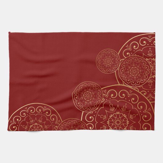 Luxury Mandala 50 Geschirrtuch (Horizontal)