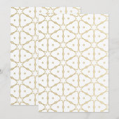 Luxury Mandala 52 Dankeskarte (Vorne/Hinten)