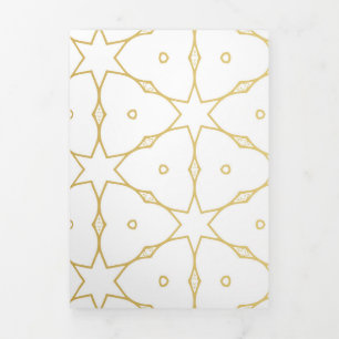 Luxury Mandala 52 Dreifach Gefaltete Urlaubskarte