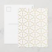 Luxury Mandala 52 Feiertagspostkarte (Vorne/Hinten)