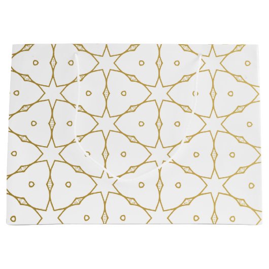 Luxury Mandala 52 Große Geschenktüte (Vorderseite)