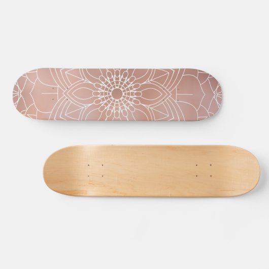 Luxury Mandala 53 Skateboard (Horizontal)