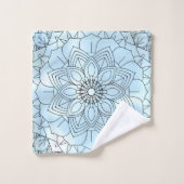 Luxury Mandala 56 Badhandtuch Set (Waschlappen)