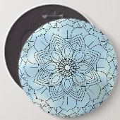 Luxury Mandala 56 Button (Vorne & Hinten)