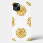 Luxury Mandala Pattern iPhone Case 13 (Rückseite)
