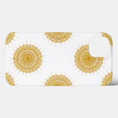 Luxury Mandala Pattern iPhone Case 13 (Rückseite (Horizontal))