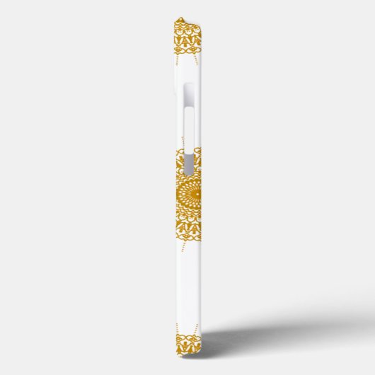 Luxury Mandala Pattern iPhone Case 13 (Rückseite / Links)
