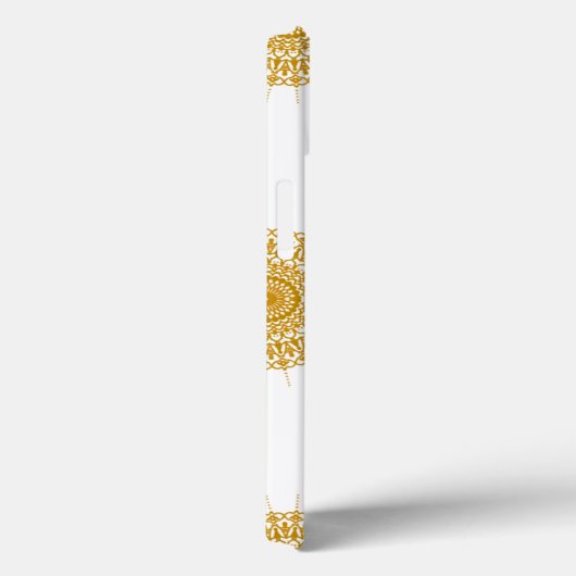 Luxury Mandala Pattern iPhone Case 13 (Rückseite / Rechts)