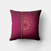 Luxury Mandala Throw Pillow Kissen (Rückseite)