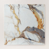 Luxury Marble: Golden Italian Texture Puzzle (Horizontal)