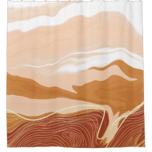 Luxury marble texture background design. Liquid ma Duschvorhang