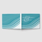 Luxury Marble Wedding Gästebuch (Voll)