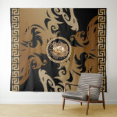 Luxury MEDUSA Baroque Tapestry Wandteppich (Beispiel (Horizontal))