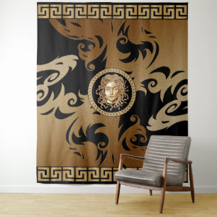 Luxury MEDUSA Baroque Tapestry Wandteppich