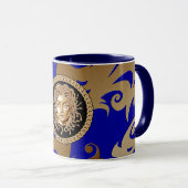 Luxury Medusa Baroque Tasse (VorderseiteRechts)