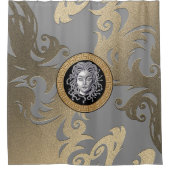 Luxury Medusa Duschvorhang (Vorderseite)