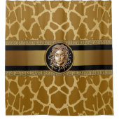 Luxury Medusa Giraff Printdusche Vorhang (Vorderseite)
