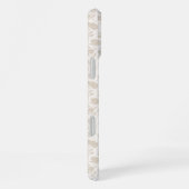 Luxury Minimal Botanical Pattern iPhone Hülle (Rechte Seite)