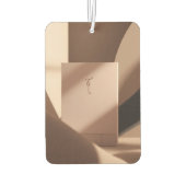 Luxury Minimalist Car Air Freshener – Modern Neutr Autolufterfrischer (Rückseite)