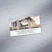 Luxury Modern Property | Real Estate Magnetische Visitenkarte (Beispiel)