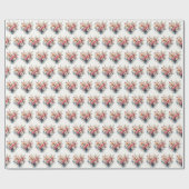 Luxury Modern Wildflowers Beautiful Collection Geschenkpapier (Flach)