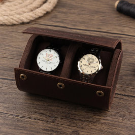 Luxury Monogram Elegant Initials Couple Names Armbanduhr