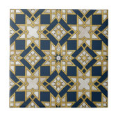Luxury Moroccan Zellige Mosaic Seamless Pattern Fliese (Vorderseite)