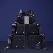 Luxury navy blue wrapping paper geschenkpapier
