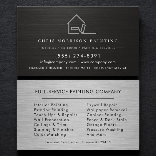 Luxury Painter Visitenkarte