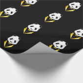 Luxury Panda Geschenkpapier (Ecke)
