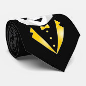 Luxury Panda Krawatte (Gerollt)