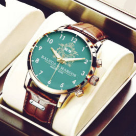 Luxury Personalized  Engraved Wedding Anniversary Armbanduhr