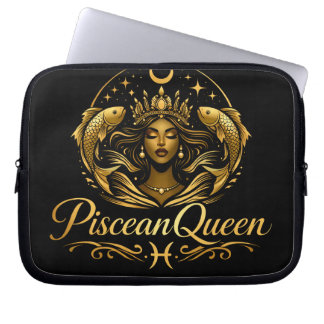 Luxury Piscean Queen Electronics Bag Laptopschutzhülle