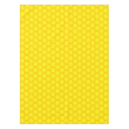Luxury Polka Dots | Modernes Gelb und Gold Tischdecke