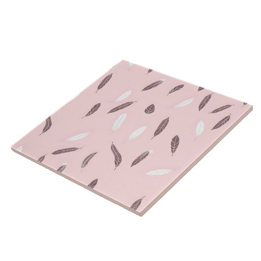 Luxury Popular Feathers Boho Collection Fliese (Seite)