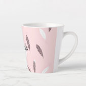 Luxury Popular Feathers Boho Collection Milchtasse (Rechts)