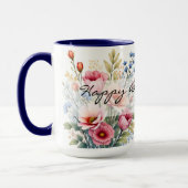 Luxury Popular Wildflowers Beautiful Collection Tasse (Links)