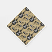 Luxury Posh Elegant Geschenk Serviette (Ecke)