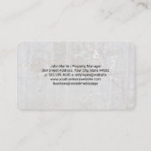 Luxury Property | Investment Rentals Visitenkarte (Rückseite)