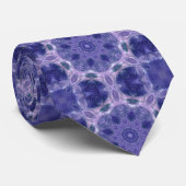 Luxury Purple Kaleidoscope Abstract Pattern Krawatte (Gerollt)