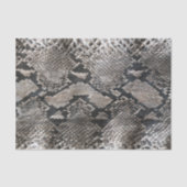 Luxury Python Snake Skin Rich Elegante Mode Seidenpapier (Vorderseite)
