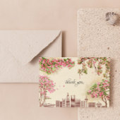 Luxury Riyadh Skyline Bougainvillea Wedding Vielen Karte