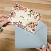 Luxury Riyadh Skyline Bougainvillea Wedding Vielen Karte