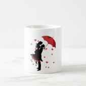 Luxury Romantic Couple Mug Kaffeetasse (Mittel)