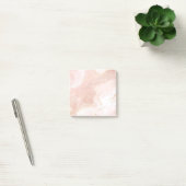 Luxury Rose Gold Ink Art Post-it Notes Block Klebezettel (Büro)