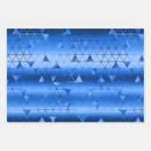 Luxury Royal Blue Background Geschenkpapier Set (Vorderseite 2)