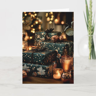Luxury Seasonal Greeting Card Karte