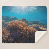 Luxury Sherpa Blanket Sherpadecke (Vorderseite (Horizontal))