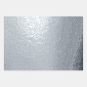 Luxury Silver Folien Packpapier Blatt (Vorderseite 2)